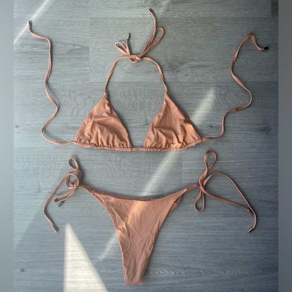 Monday Swim - Palma Set - Camel/Tan